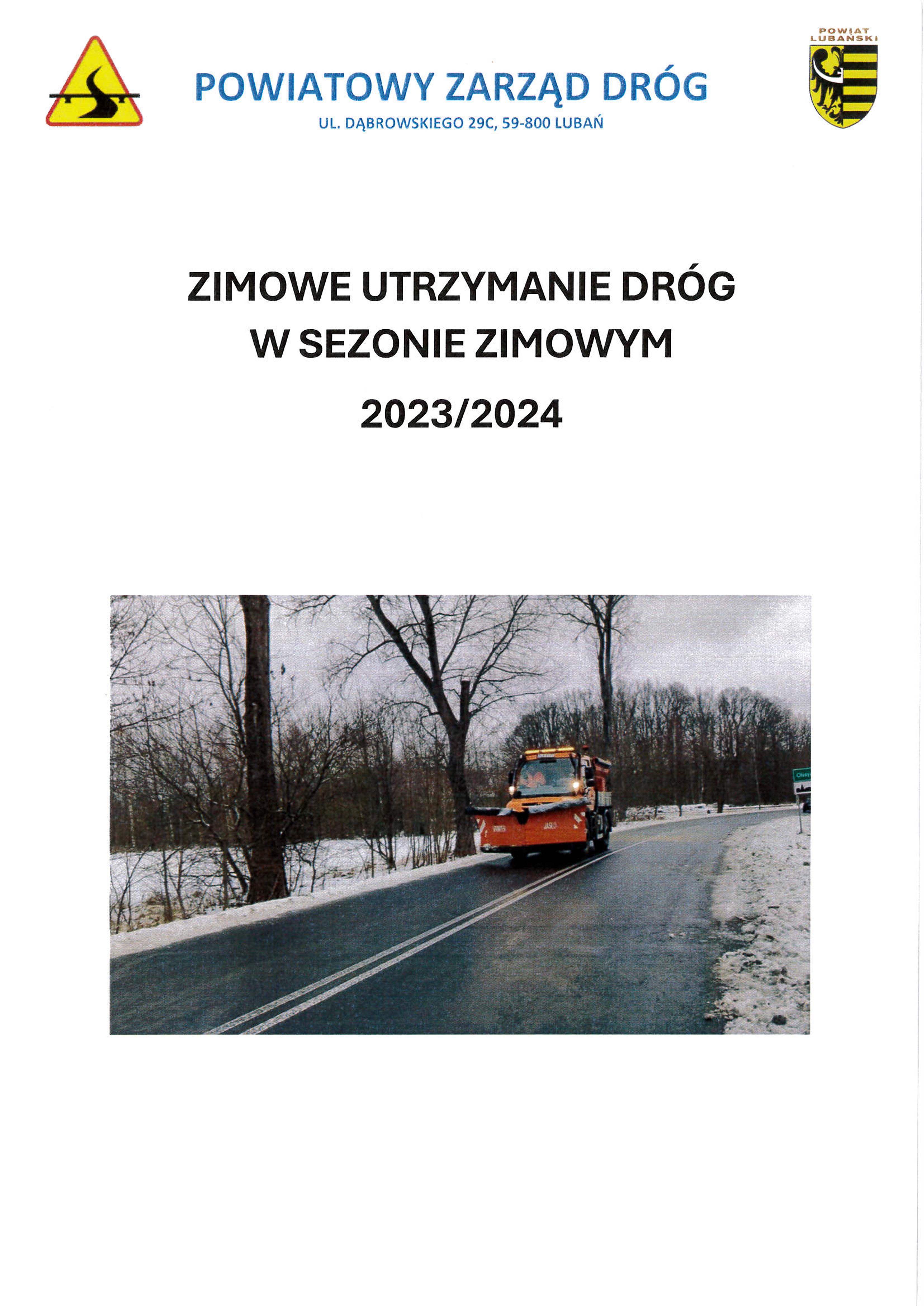 PZD zimowe utrzymanie dr&oacute;g