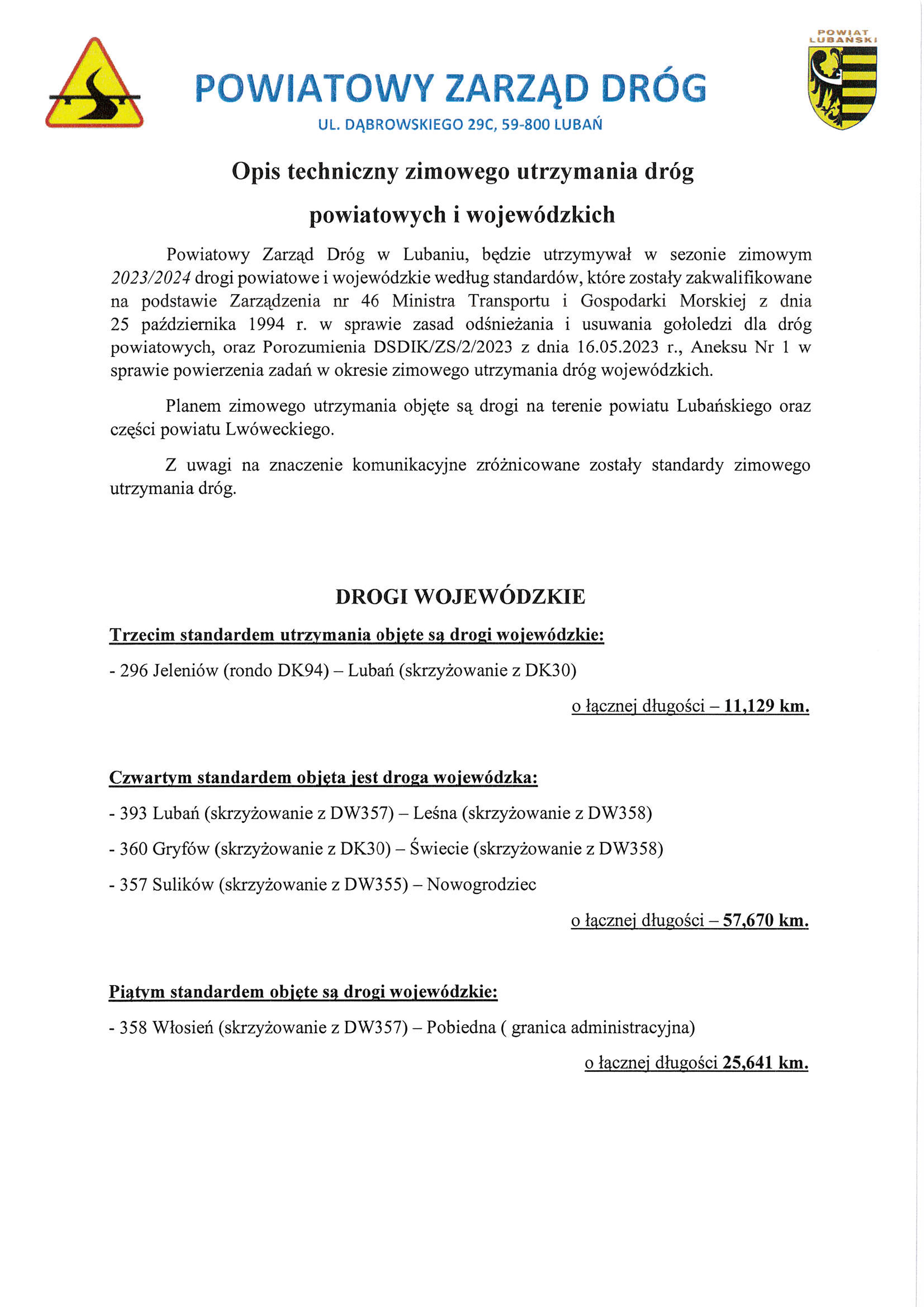 PZD zimowe utrzymanie dr&oacute;g